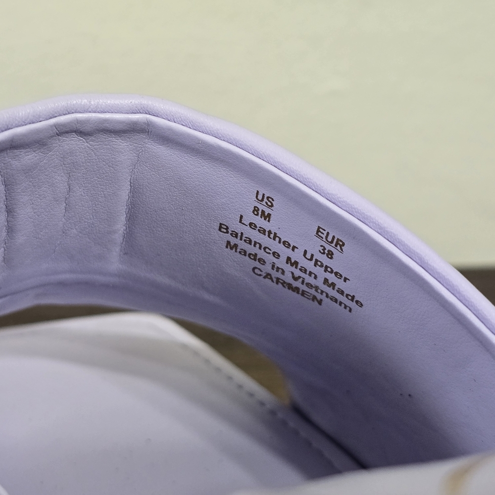 Sam Edelman Carmen Leather Slip-on Heels Women's Size 8M - Picture 11 of 13